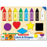 The Learning Journey Puzzle - Sa Invatam Culorile Si Formele (TLJ501825) - carlatoys Puzzle