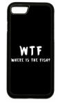 printfashion WTF hol van a hal? - Telefontok - Fekete hátlap (2547723)