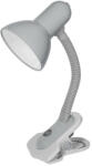 Kanlux 7150 SUZI HR-60-SR asztali lámpa, csíptethető íróasztali lámpa, ezüst (7150)