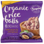 Biopont bio, gluténmentes extrudált rizsgolyó - szilva-fahéj 55g