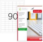 TANEX Etichete 90/a4 33*19mm colturi drepte 100/top tanex (TW2319)