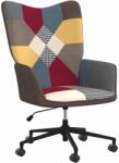 vidaXL Scaun de relaxare, textil, petice (328194)