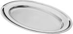  Tálca, ovális, rozsdamentes acél, 26x19 cm (1605SIK030)