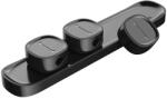 Baseus kábeltartó / kábelrendező (öntapadó alaptartó, 3 részes mágneses kábelrögzítő) FEKETE CAT S60, Apple iPhone 7 4.7, Apple iPhone 7 Plus 5.5, Evolveo Strongphone Q5, Blackberry DTEK5 (ACWDJ-01)