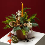 ImodFlowers Aranjament de sarbatori cu ingeras