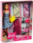 Mattel Barbie Fashion Floral set papusa cu rochii si accesorii GDJ40 Papusa Barbie