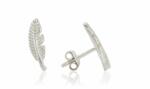Ezüst fülbevaló bedugós toll