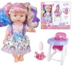 Magic Toys Szivárvány színű hajas baba (MKM615505)