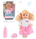 Magic Toys Sweet Baby baba szőke hajjal, hanggal és cumikkal több változatban (MKL648113)