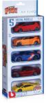 Bburago Street Fire 5db-os kisautó készlet 1:43 (18-30005)