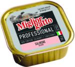 Morando Migliorgatto Professional macskaeledel, alutálcás lazac ízesítéssel 100g