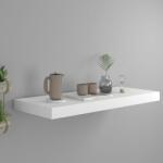 vidaXL Raft de perete suspendat, alb, 60x23, 5x3, 8 cm, MDF (323811) Raft