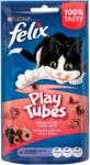 FELIX Play Tubes Pulyka és Sonka ízű macska jutalomfalat 50g macskaeledel