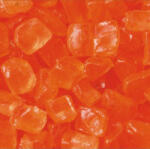 OceanMax Narancssárga, átlátszó akváriumi kavics (8-12mm)
