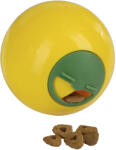 Kerbl Jutalomfalat adagoló labda macskáknak és rágcsálóknak - sárga, 7, 5 cm