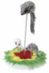 Kerbl Macskajáték - egér rugón, 17 cm