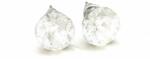 XENA fülbevaló - 8 mm (crystal fehér) (3240870)