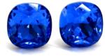 PÁRNA NAGY PÁRNA fülbevaló - 12 mm (sapphire) (202002209)