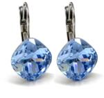 PÁRNA NAGY PÁRNA kapcsos fülbevaló - 12 mm (light sapphire) (202102204)
