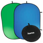 Hama összecsukható háttér 2in1, zöld/kék, 150 x 200cm (21570)