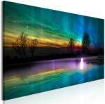 Artgeist Kép - Rainbow Aurora (1 Part) Narrow 120x40