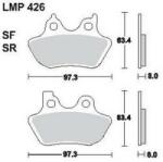 AP RACING fékbetét első HARLEY DAVIDSON FLSTN 1584 Softail Delux