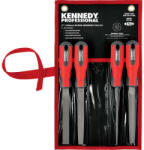 Cromwell 150 mm félsimító reszelő felszerelt nyéllel készletben, 4 részes (KEN0309740K)