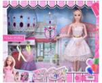 Magic Toys Dolls World: Divat baba jogarral és tiarával (MKL109031)