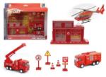Magic Toys Nagy tűzoltóság játékszett járművekkel és épülettel (MKK123468)