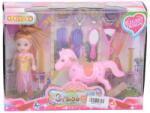 Magic Toys Grace baba hintalóval és fodrász készlettel (MKK139605)