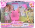 Magic Toys Sandra baba pink babakocsival, rollerrel és kiegészítővel (MKK139488)