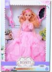 Magic Toys Hercegnő baba rózsaszín ruhában - 30 cm (MKK139758)
