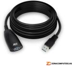  USB3.2 apa to USB3.2 anya 5m Repeater hosszabbító kábel (AC6105) ACT aktív jelerősítővel