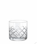 Rona Set 6x Pahar din cristal pentru whisky model Old Fashioned Diamond, 370 ml (8077H16180) Pahar