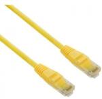Gembird Cablu retea Gembird PP6U CAT6 Patch Cable UTP 5m Yellow (PP6U-5M/Y)