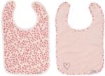 Bébé-Jou Set bavete Bebe-Jou - Leopard Pink, 2 buc (3034123) Bavata