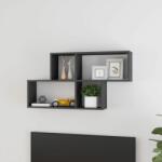 vidaXL Raft de perete, gri extra lucios, 100 x 18 x 53 cm , PAL (807168) Raft