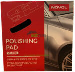 NOVOL Finom Fekete tépőzáras polírszivacs (150mm)