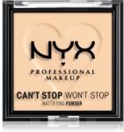 NYX Professional Makeup Can't Stop Won't Stop Mattifying Powder pudra matuire culoare 02 Light 6 g