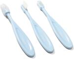 BabyOno Toothbrush periuta de dinti pentru copii Blue 3 buc