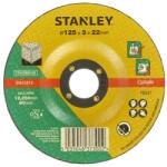 DEWALT Disc abraziv Stanley STA32080, piatra/ciment, 125 x 22 x 3.2 mm (STA32080)