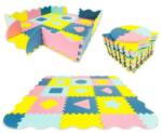 ECOTOYS XXL hab Puzzle játszószőnyeg Happy Color