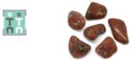  Calcit Portocaliu Rulat Natural - 12-17 x 11-14 mm - ( S ) - 1 Buc
