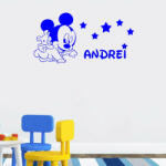  Sticker perete personalizat My Name Boy 26