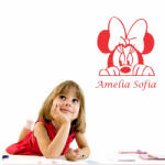  Sticker perete personalizat My Name Girl 20
