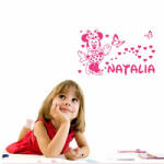  Sticker perete personalizat My Name Girl 19