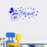  Sticker perete personalizat My Name Boy 24