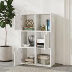vidaXL Bibliotecă, beton, 60x27, 5x88 cm, lemn prelucrat (338161) Biblioteca