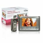 PNI Interfon video cu 1 monitor model SilverCloud House 715 cu ecran LCD de 7 inch