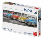 Dino Autótalálkozó panoráma puzzle 1000 db-os (53184/545464)